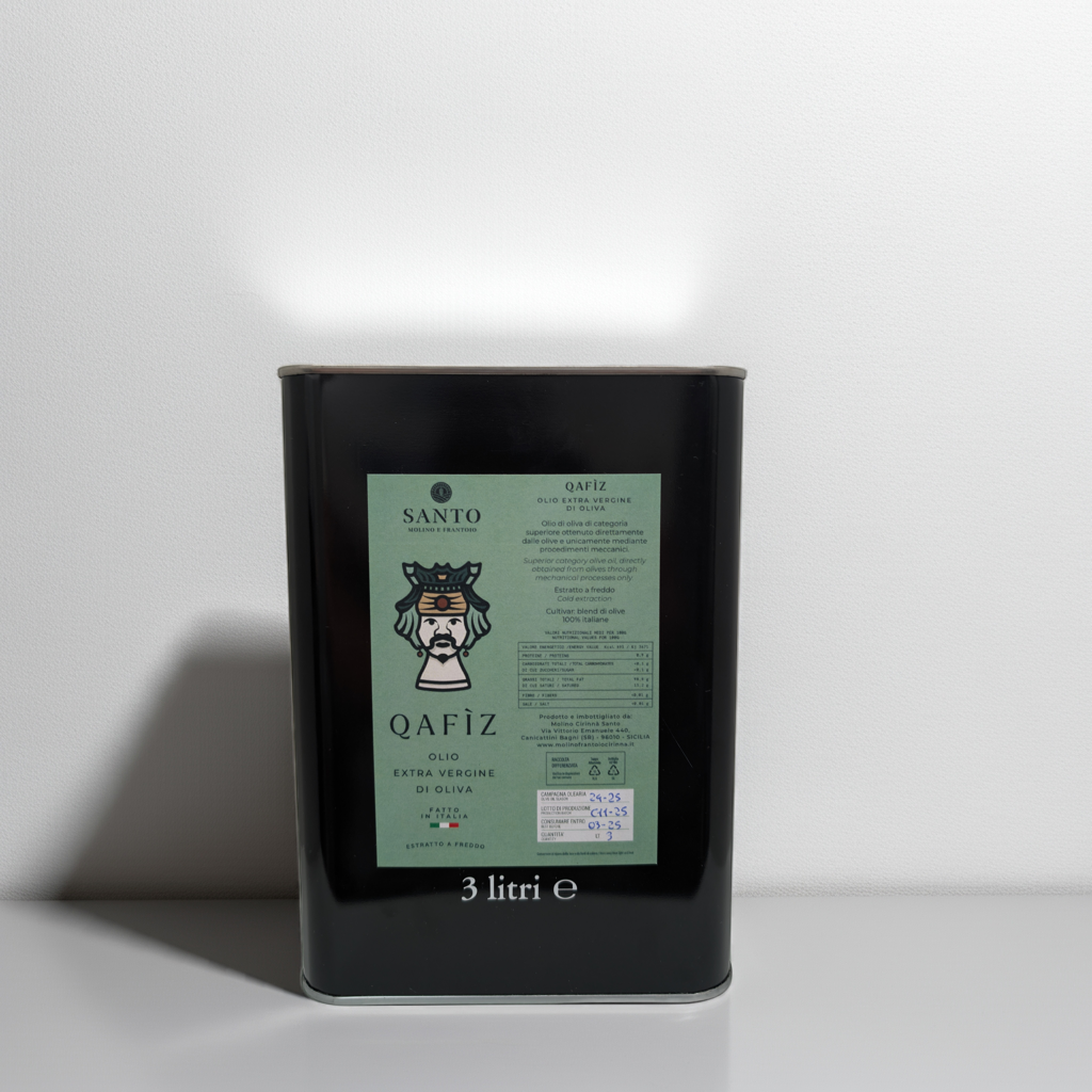 QAFÌZ 3L- Olio Extravergine d'oliva 100% Italiano